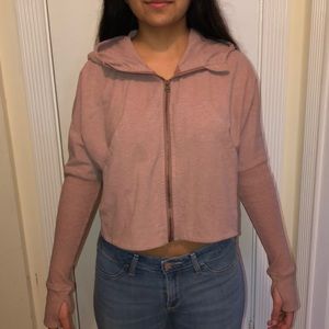LULULEMON Never worn cropped zip up
